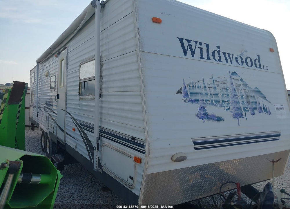 2006 FOREST RIVER WILDWOOD VIN: 4X4TWDG286A238797