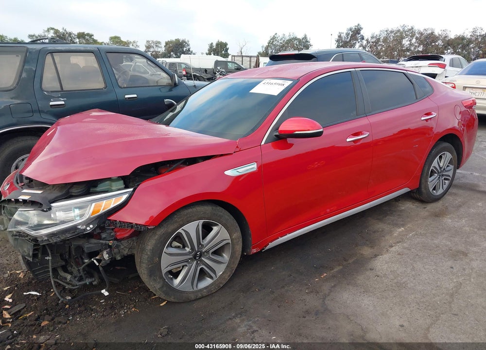 2017 KIA OPTIMA HYBRID VIN: KNAGU4LEXH5011598