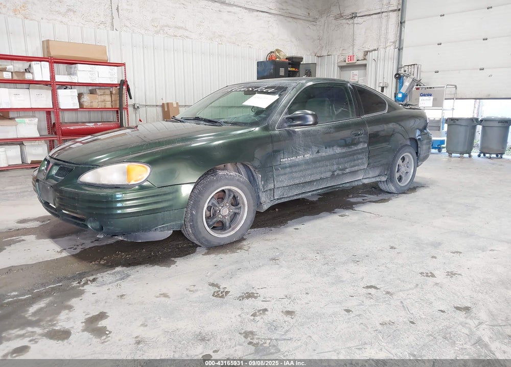 2000 PONTIAC GRAND AM SE1 VIN: 1G2NF12T1YM867787
