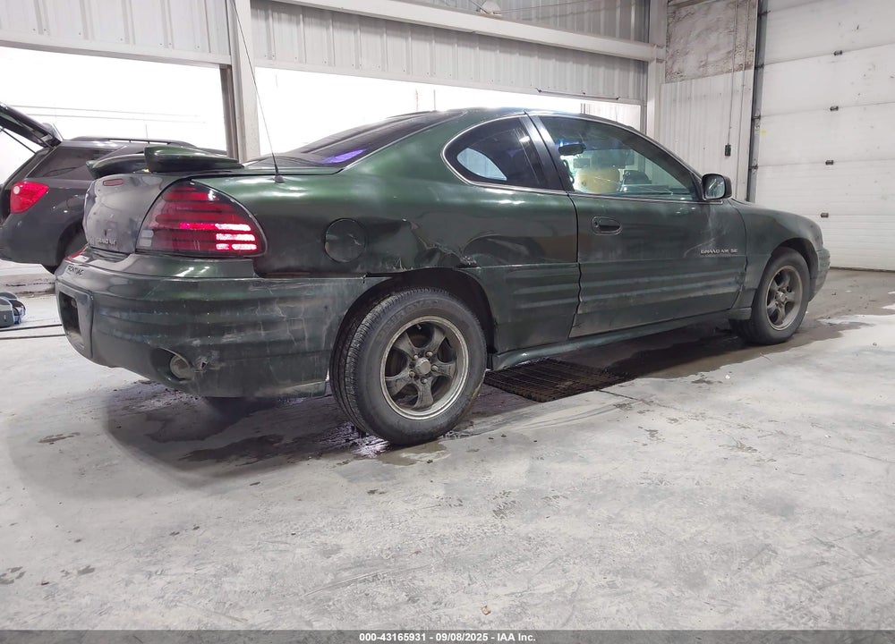 2000 PONTIAC GRAND AM SE1 VIN: 1G2NF12T1YM867787