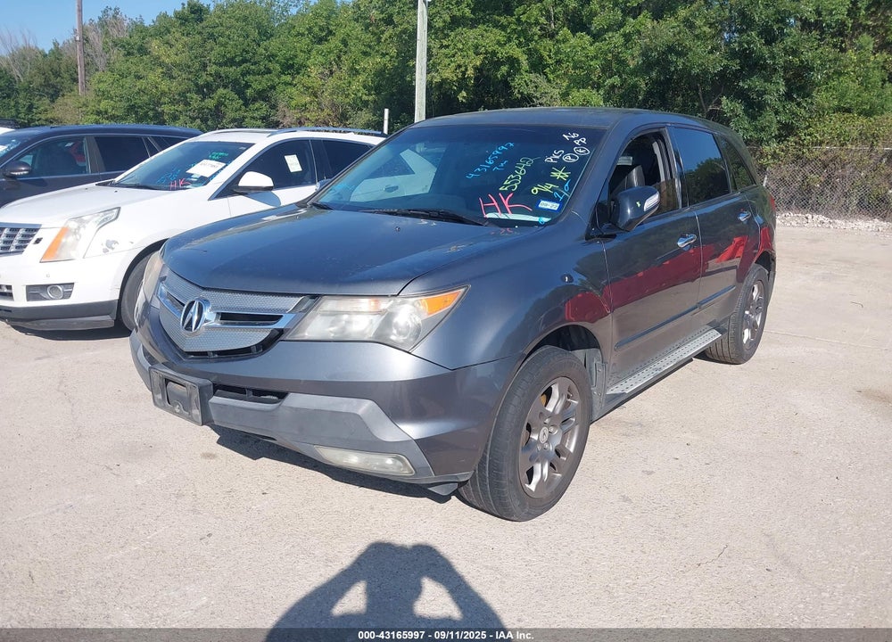 2008 ACURA MDX TECHNOLOGY PACKAGE VIN: 2HNYD28618H553642