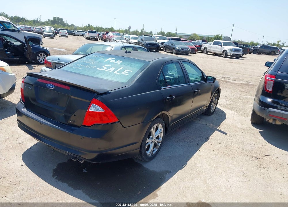 2012 FORD FUSION VIN: 3FAHP0HA3CR144440