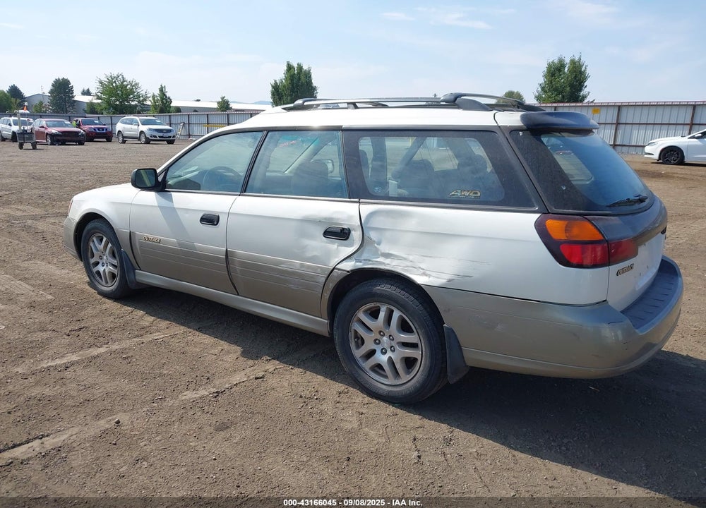 2002 SUBARU OUTBACK VIN: 4S3BH665027613897