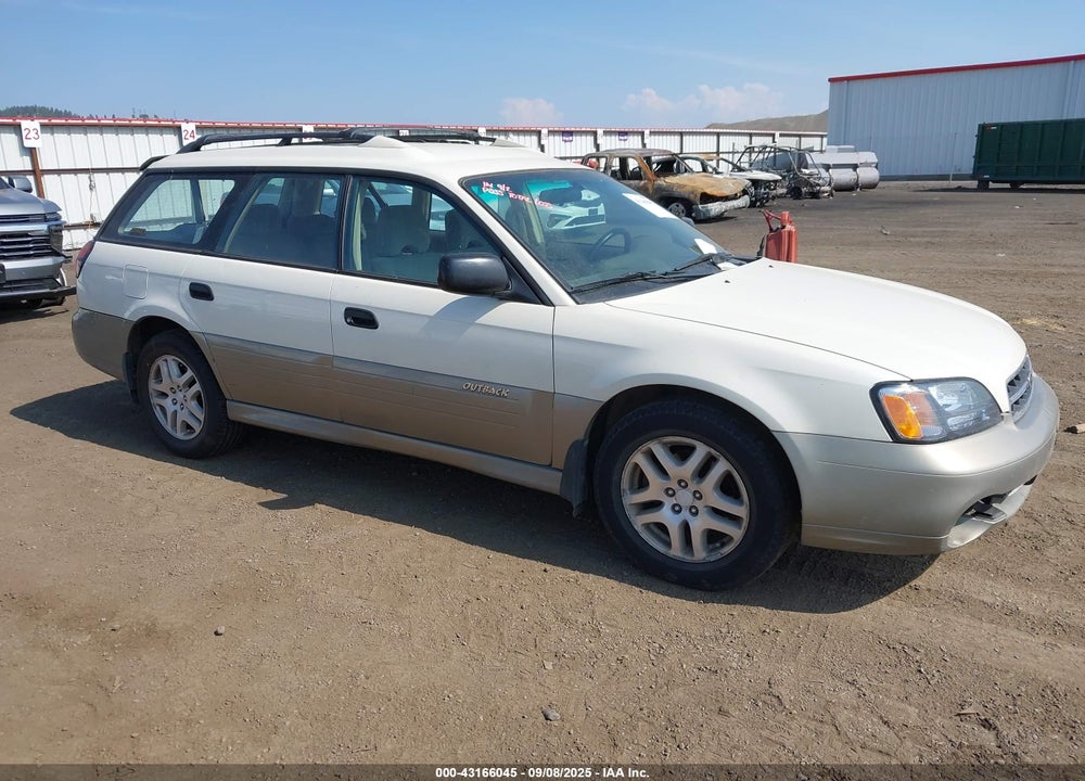 2002 SUBARU OUTBACK VIN: 4S3BH665027613897