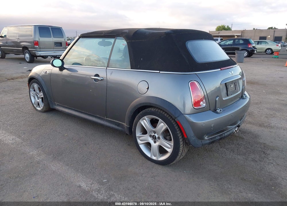 2006 MINI COOPER S VIN: WMWRH33536TK59451