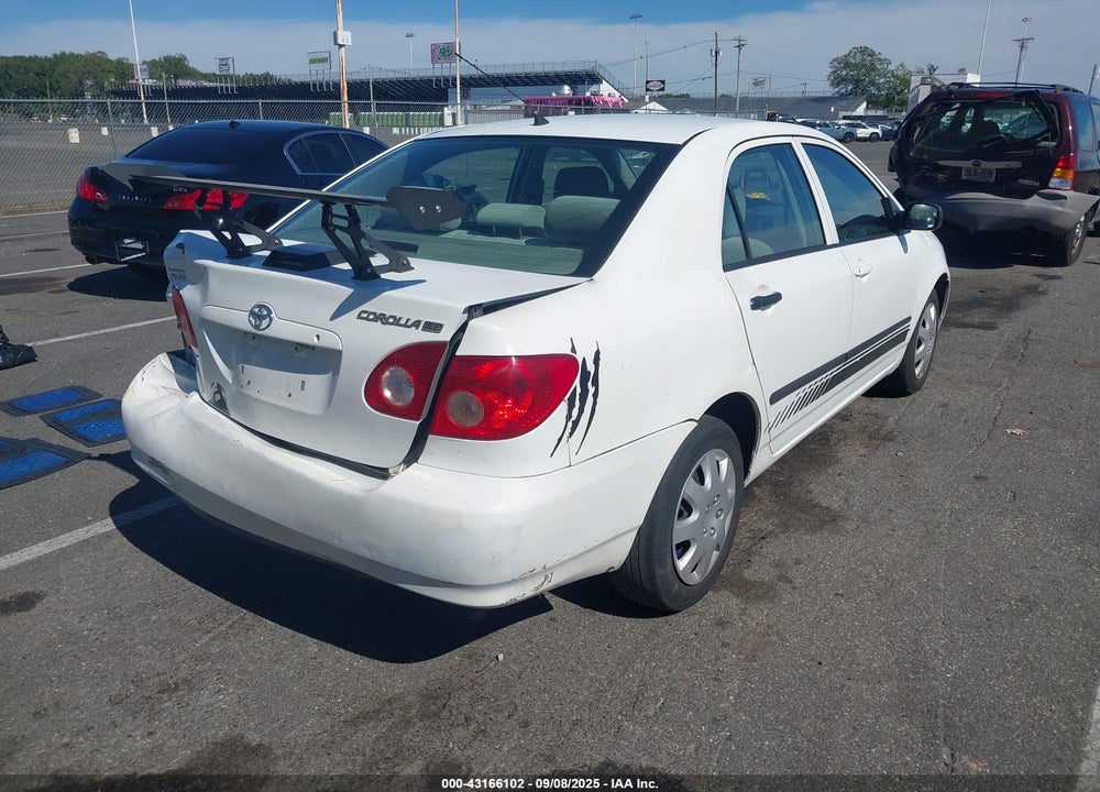 2006 TOYOTA COROLLA CE VIN: 2T1BR32E36C642848