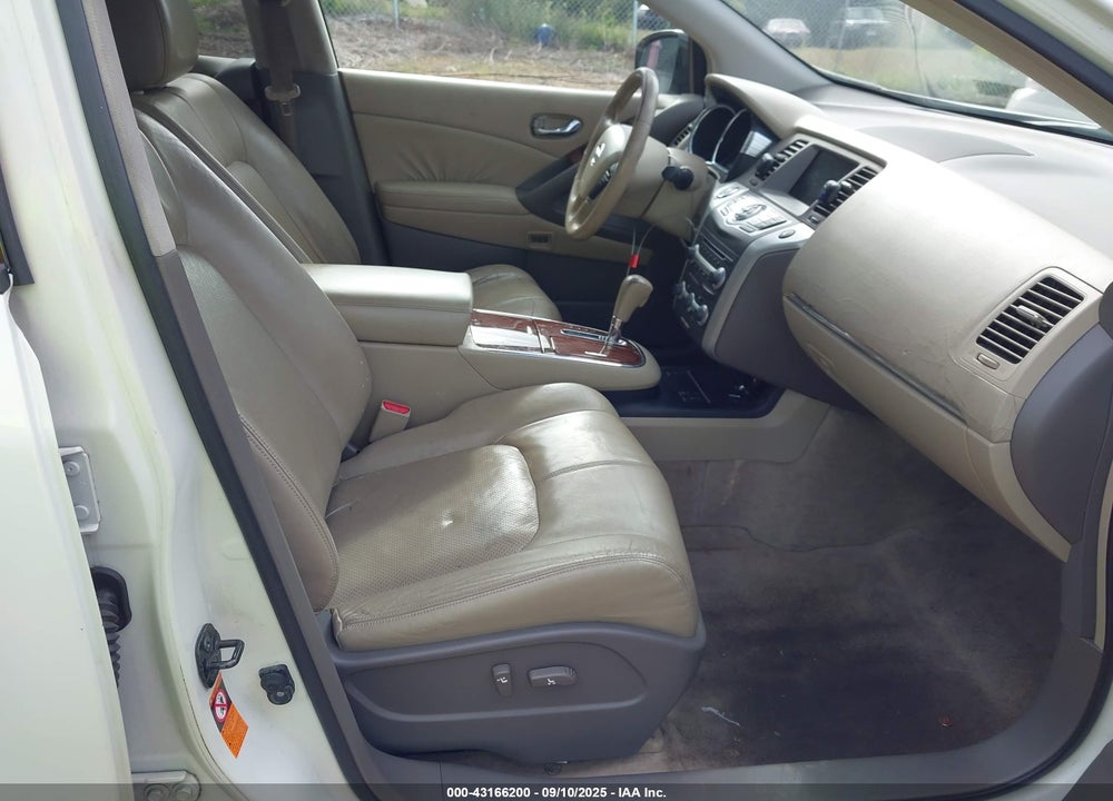 2009 NISSAN MURANO VIN: JN8AZ18W59W149477