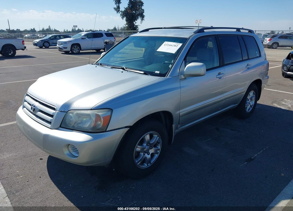 2006 TOYOTA HIGHLANDER V6 VIN: JTEDP21A260111282