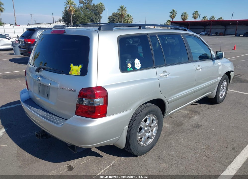 2006 TOYOTA HIGHLANDER V6 VIN: JTEDP21A260111282