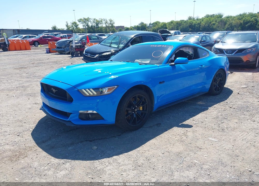 2017 FORD MUSTANG GT VIN: 1FA6P8CF2H5235315