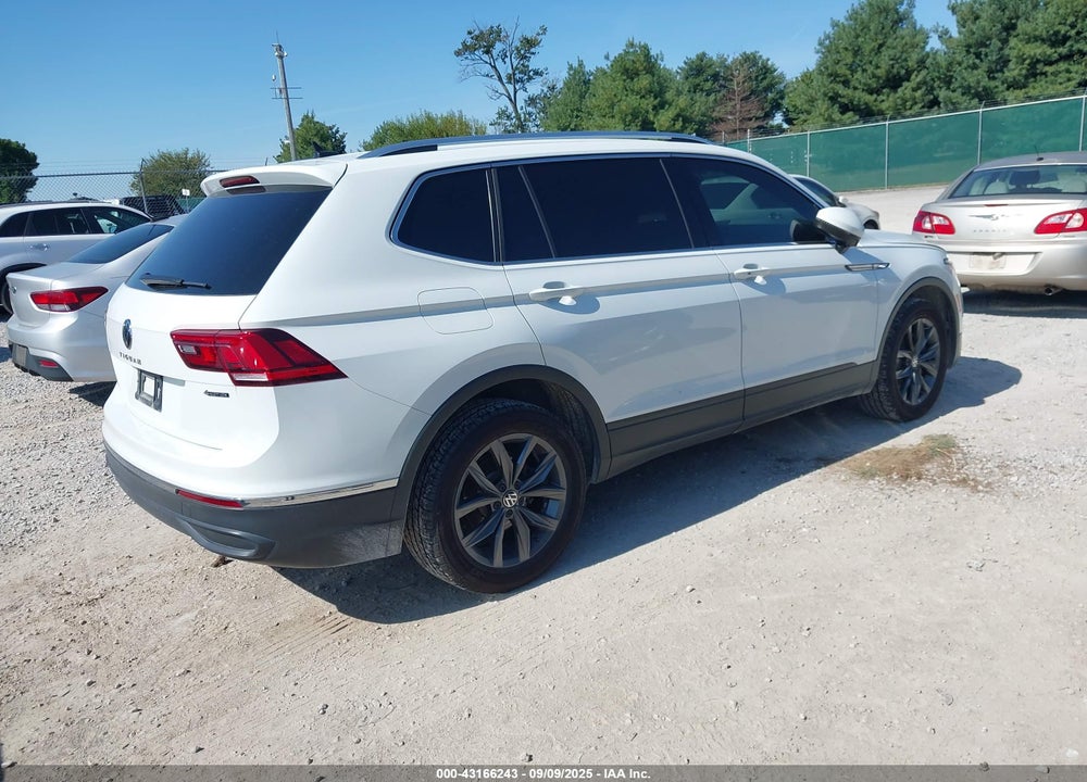 2022 VOLKSWAGEN TIGUAN 2.0T SE VIN: 3VV2B7AX4NM078634
