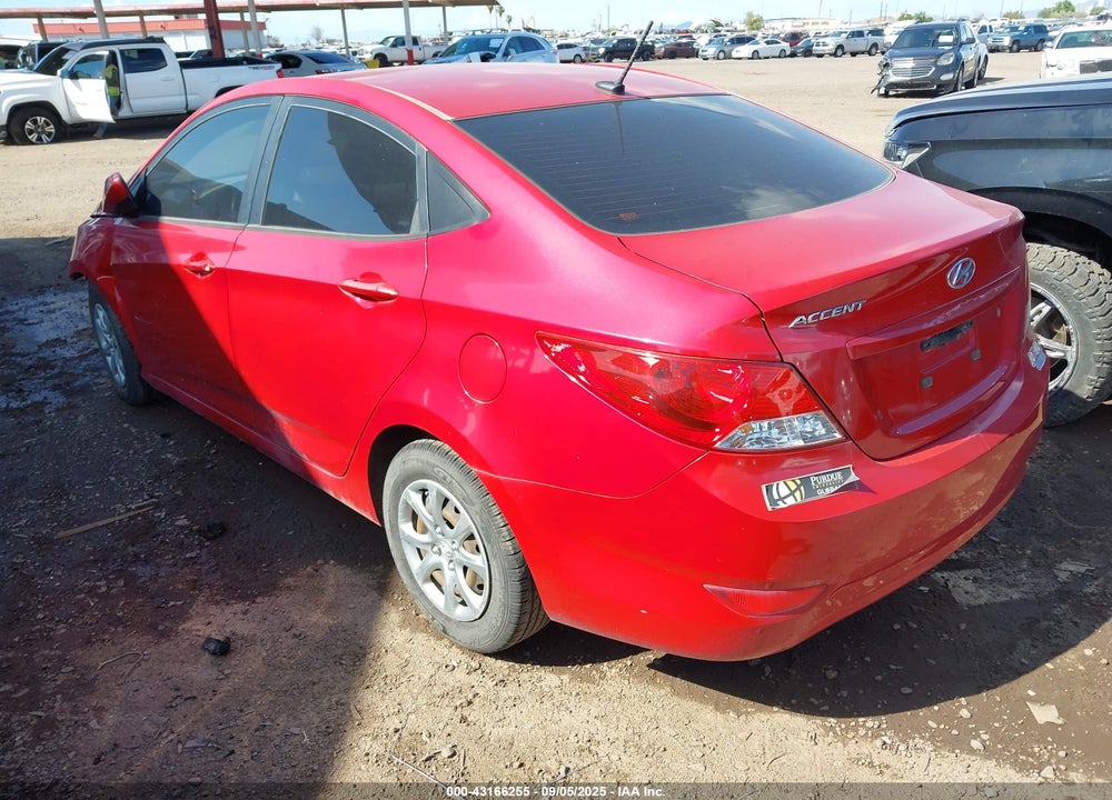 2013 HYUNDAI ACCENT VIN: KMHCT4AE5DU293202