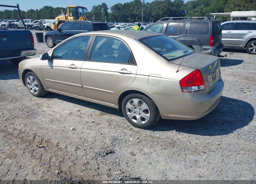 2007 KIA SPECTRA EX VIN: KNAFE121275455787