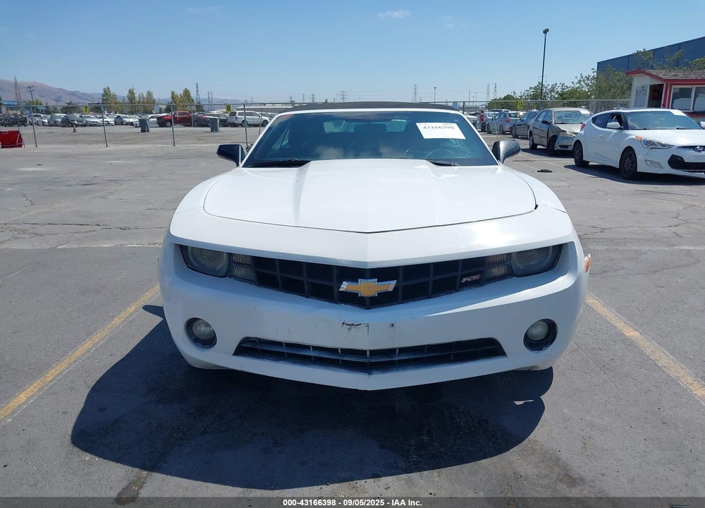 2011 CHEVROLET CAMARO 1LT VIN: 2G1FB3DD7B9210129