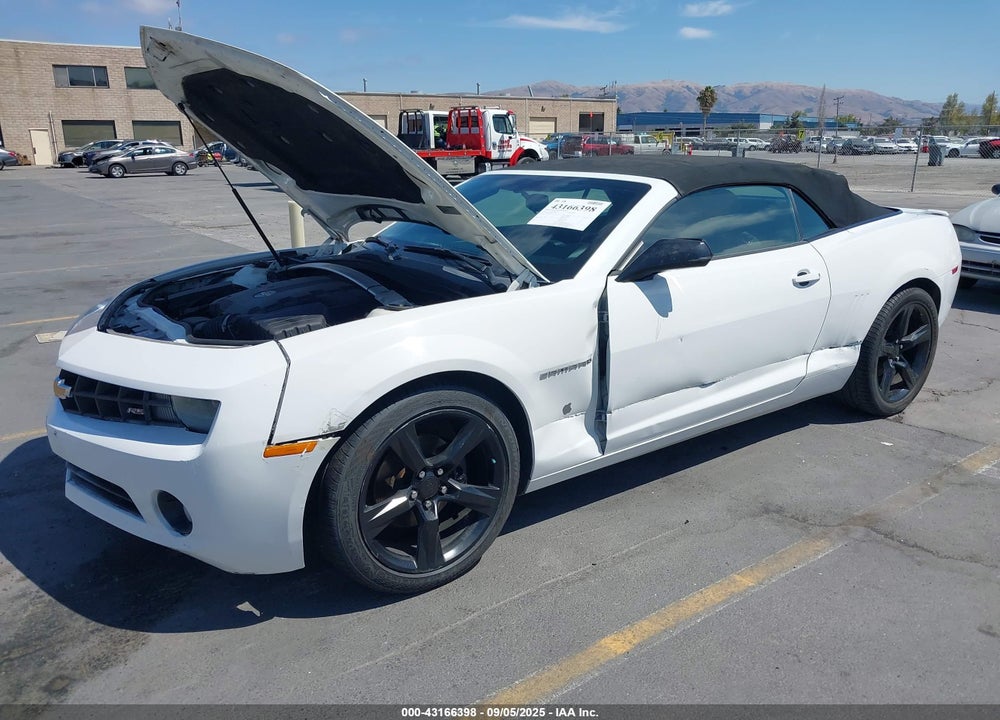 2011 CHEVROLET CAMARO 1LT VIN: 2G1FB3DD7B9210129