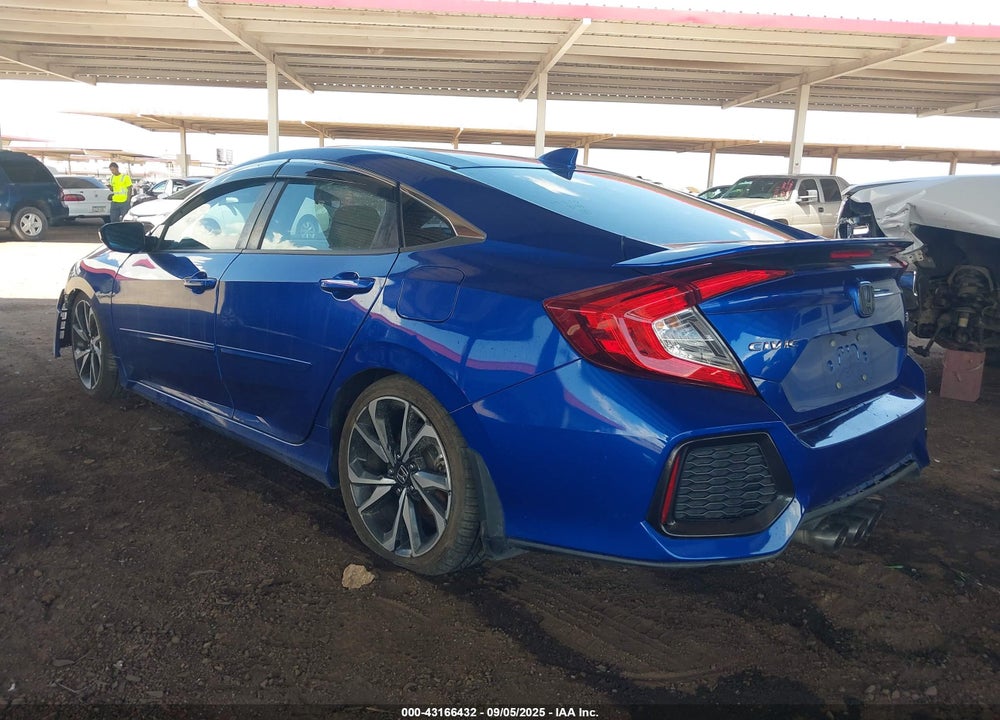 2018 HONDA CIVIC VIN: 2HGFC1E51JH708168