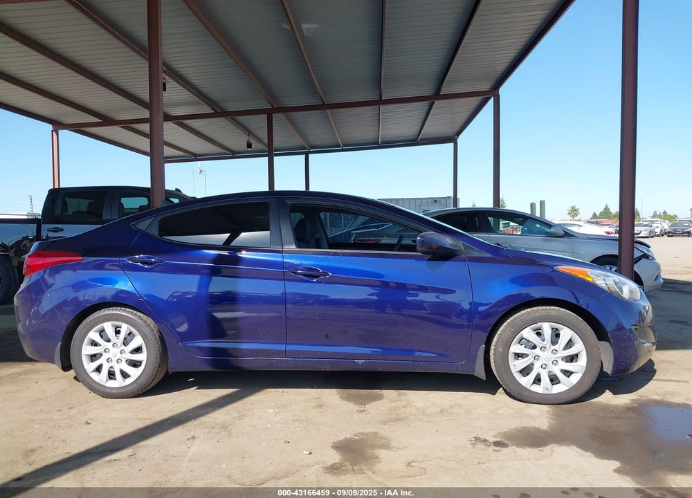 2012 HYUNDAI ELANTRA GLS VIN: 5NPDH4AE6CH148186