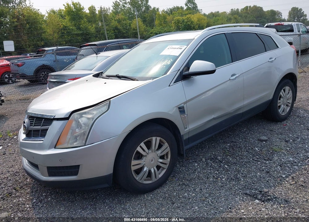 2012 CADILLAC SRX VIN: 3GYFNAE38CS657527