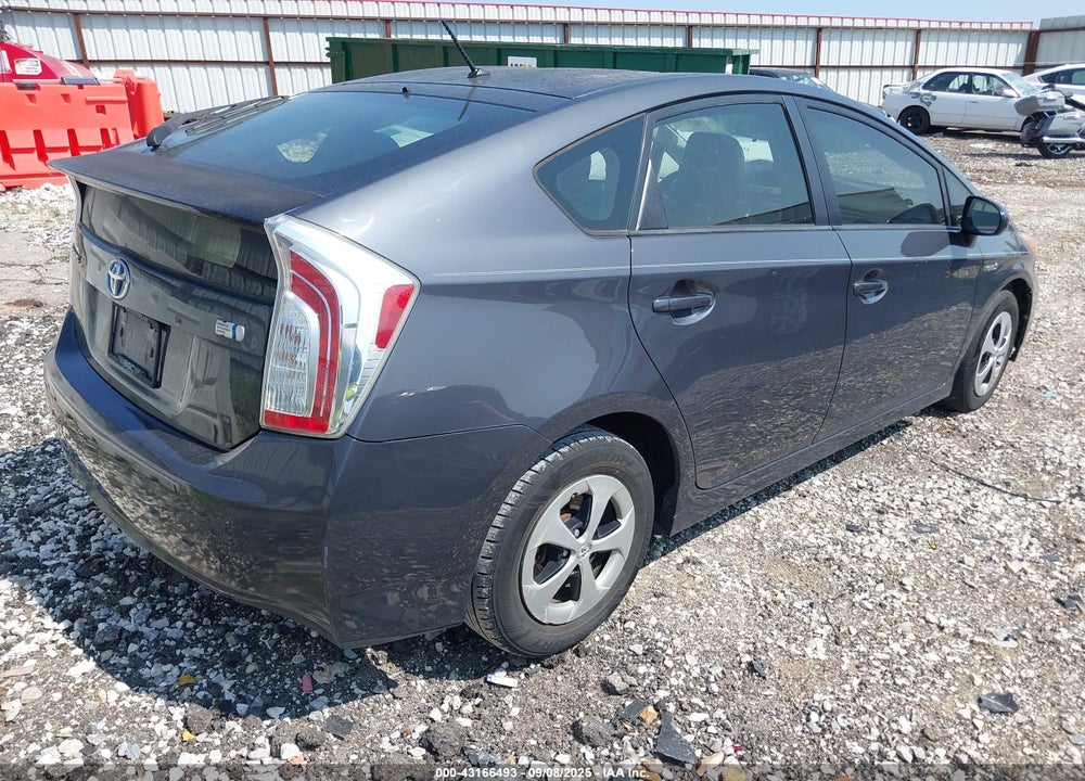 2012 TOYOTA PRIUS VIN: JTDKN3DU7C1504309