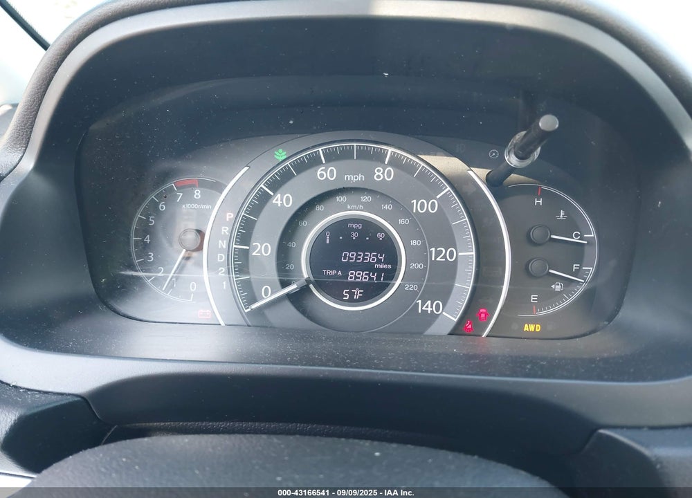 2012 HONDA CR-V VIN: JHLRM4H54CC016291
