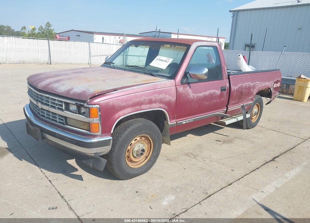 1988 CHEVROLET GMT-400 K1500 VIN: 1GCDK14K3JZ105464