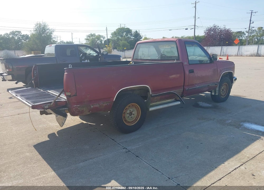 1988 CHEVROLET GMT-400 K1500 VIN: 1GCDK14K3JZ105464