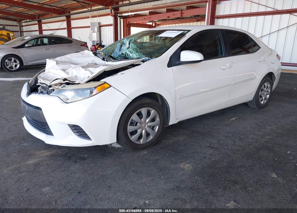 2015 TOYOTA COROLLA LE ECO VIN: 5YFBPRHE6FP214790