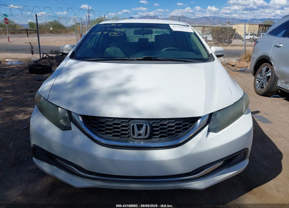 2015 HONDA CIVIC LX VIN: 19XFB2F58FE101614
