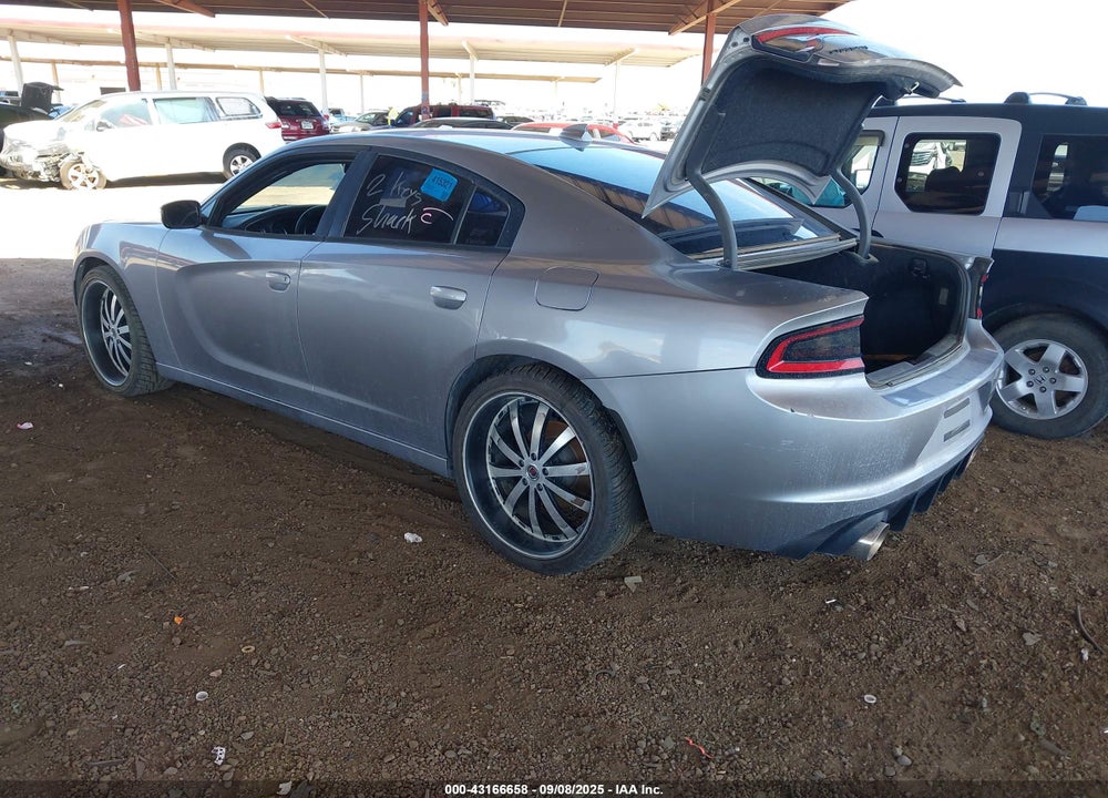 2015 DODGE CHARGER VIN: 2C3CDXBG3FH878681