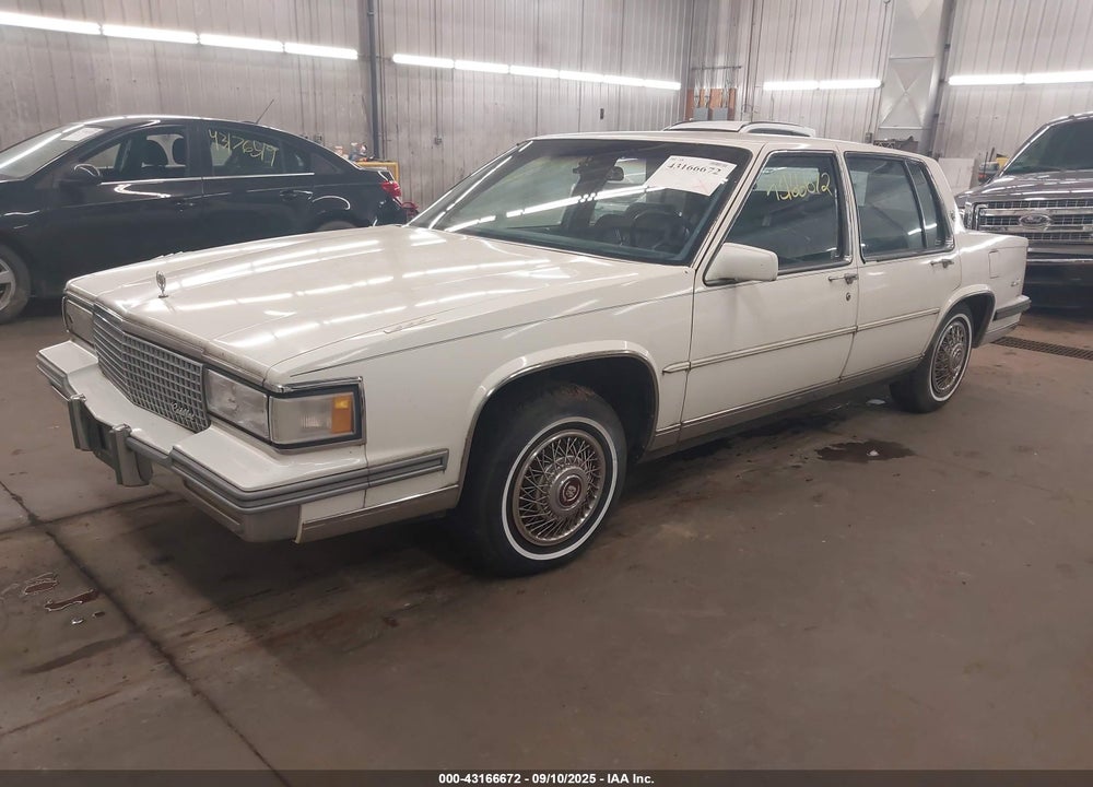 1987 CADILLAC DEVILLE VIN: 1G6CD5181H4204588