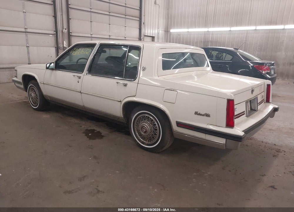 1987 CADILLAC DEVILLE VIN: 1G6CD5181H4204588