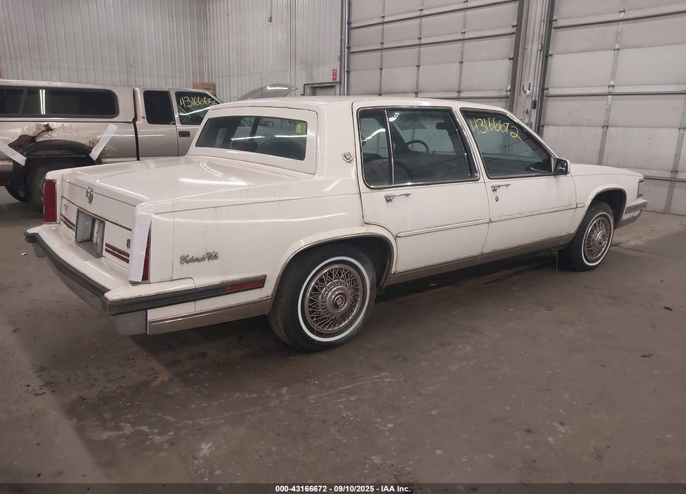 1987 CADILLAC DEVILLE VIN: 1G6CD5181H4204588