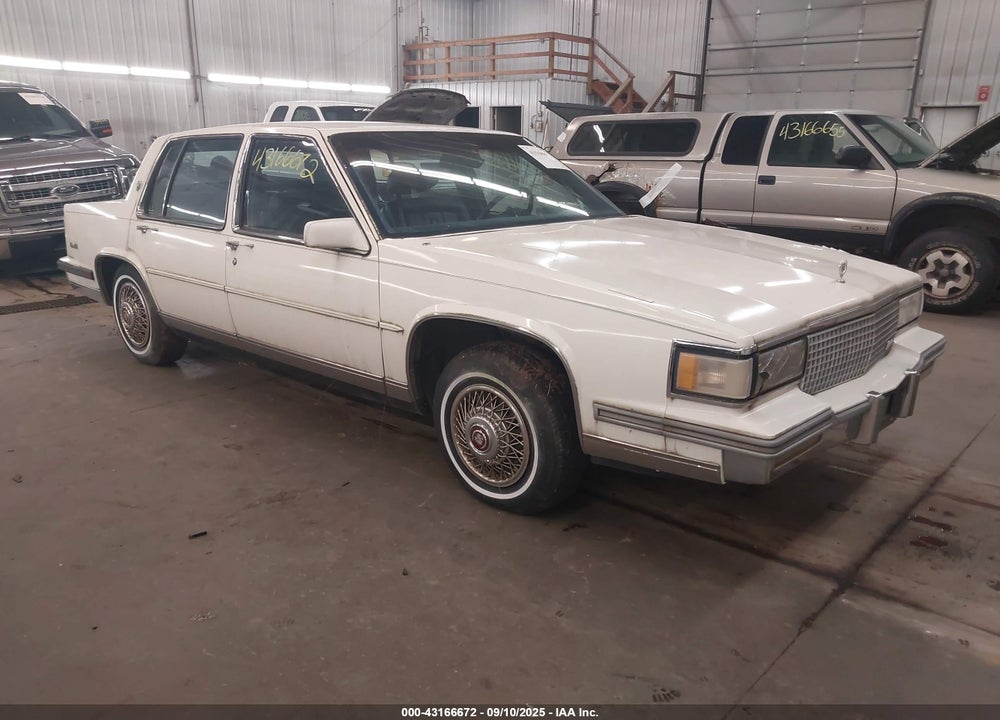 1987 CADILLAC DEVILLE VIN: 1G6CD5181H4204588