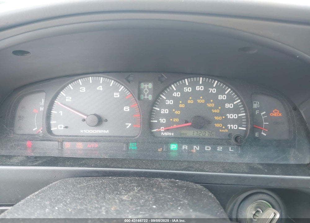2001 TOYOTA 4RUNNER SR5 V6 VIN: JT3HN86R110347979