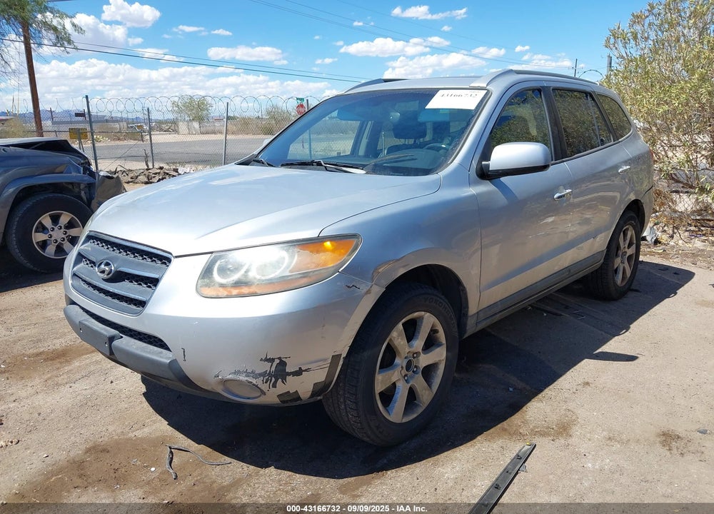 2008 HYUNDAI SANTA FE LIMITED/SE VIN: 5NMSH73E68H170702