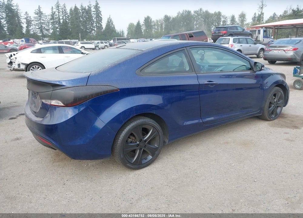 2013 HYUNDAI ELANTRA VIN: KMHDH6AE4DU002240