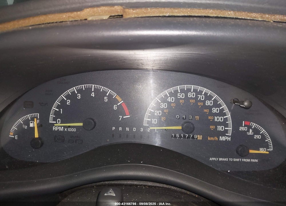2000 PONTIAC GRAND PRIX SE VIN: 1G2WJ52J5YF172354