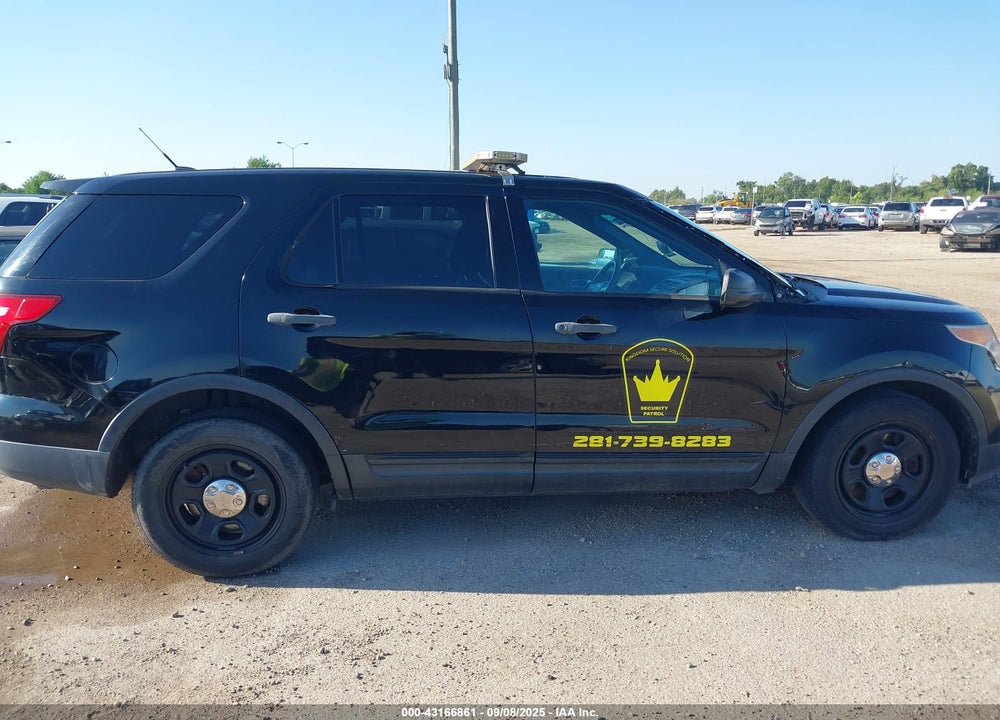 2014 FORD POLICE INTERCEPTOR UTILITY VIN: 1FM5K8AR8EGC26499