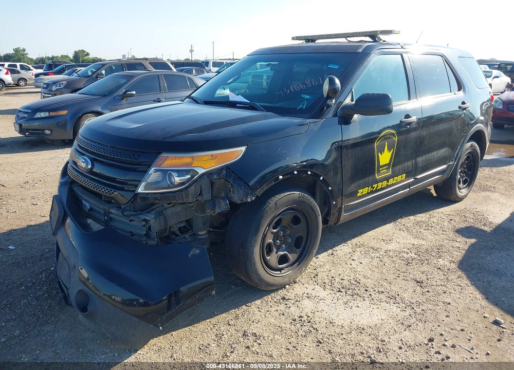 2014 FORD POLICE INTERCEPTOR UTILITY VIN: 1FM5K8AR8EGC26499