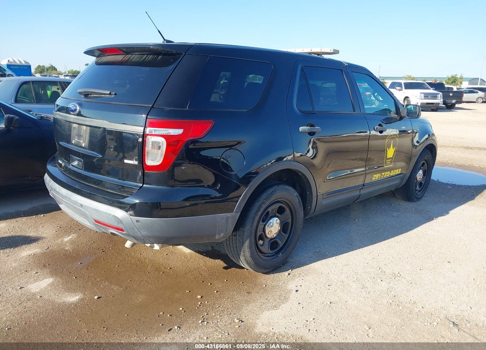 2014 FORD POLICE INTERCEPTOR UTILITY VIN: 1FM5K8AR8EGC26499