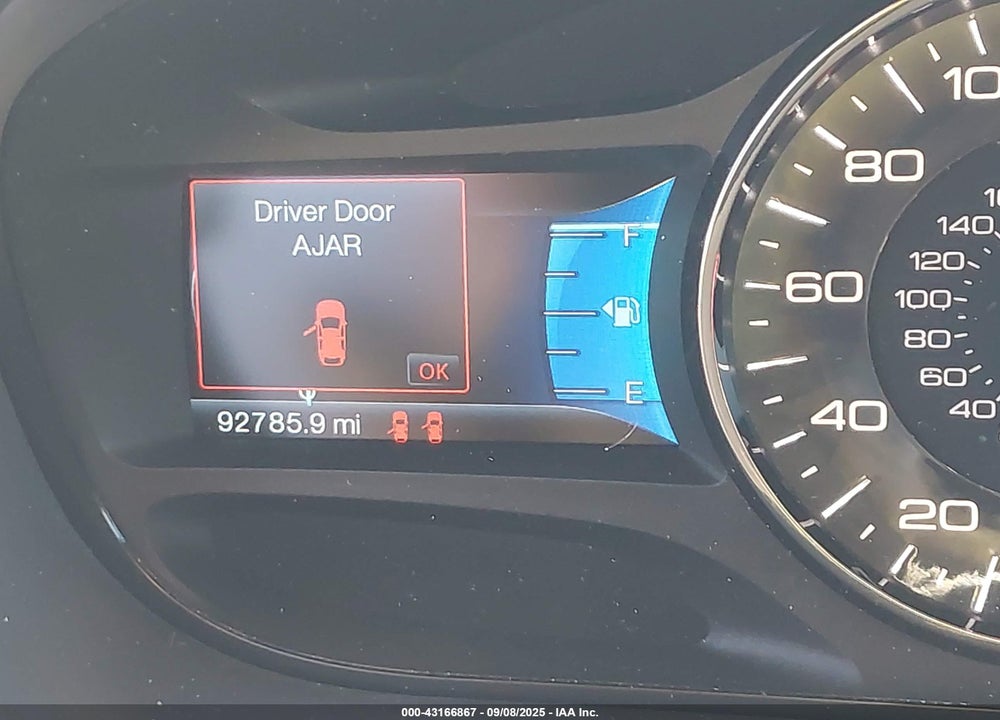 2014 FORD EDGE VIN: 2FMDK3JC8EBB65527