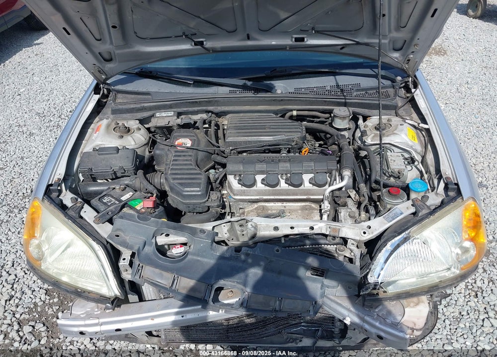 2002 HONDA CIVIC EX VIN: 1HGEM22922L011036