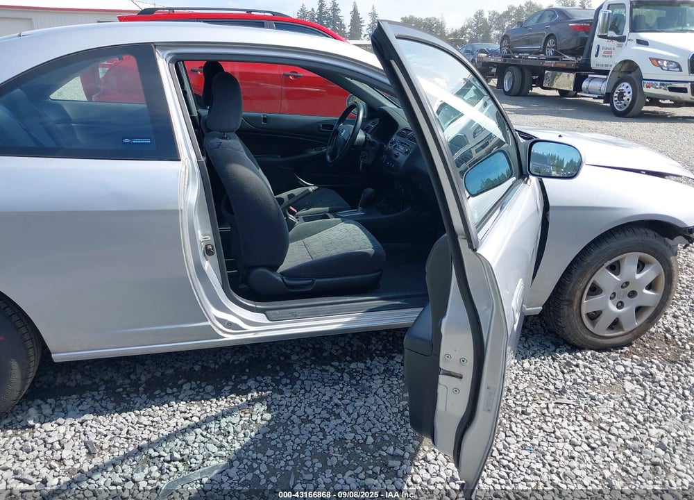 2002 HONDA CIVIC EX VIN: 1HGEM22922L011036