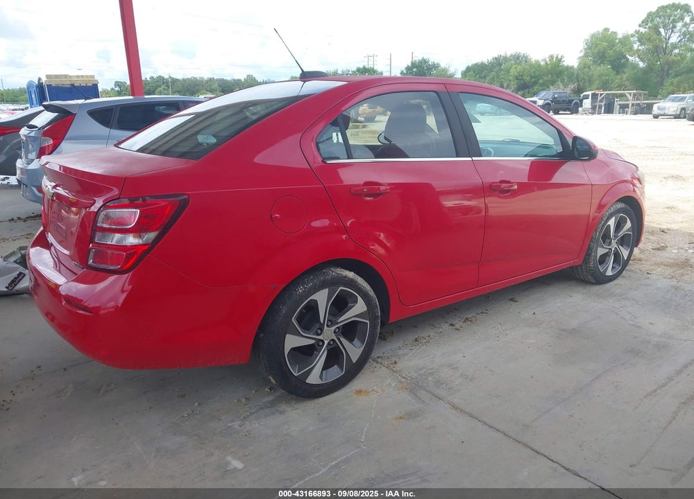 2017 CHEVROLET SONIC VIN: 1G1JF5SB1H4117288