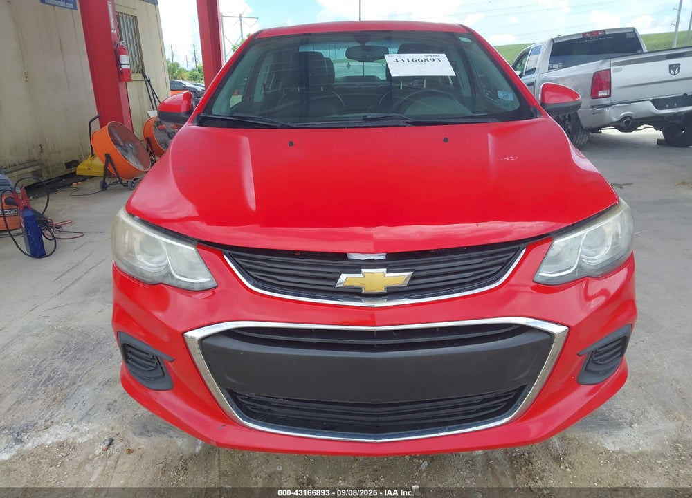 2017 CHEVROLET SONIC VIN: 1G1JF5SB1H4117288