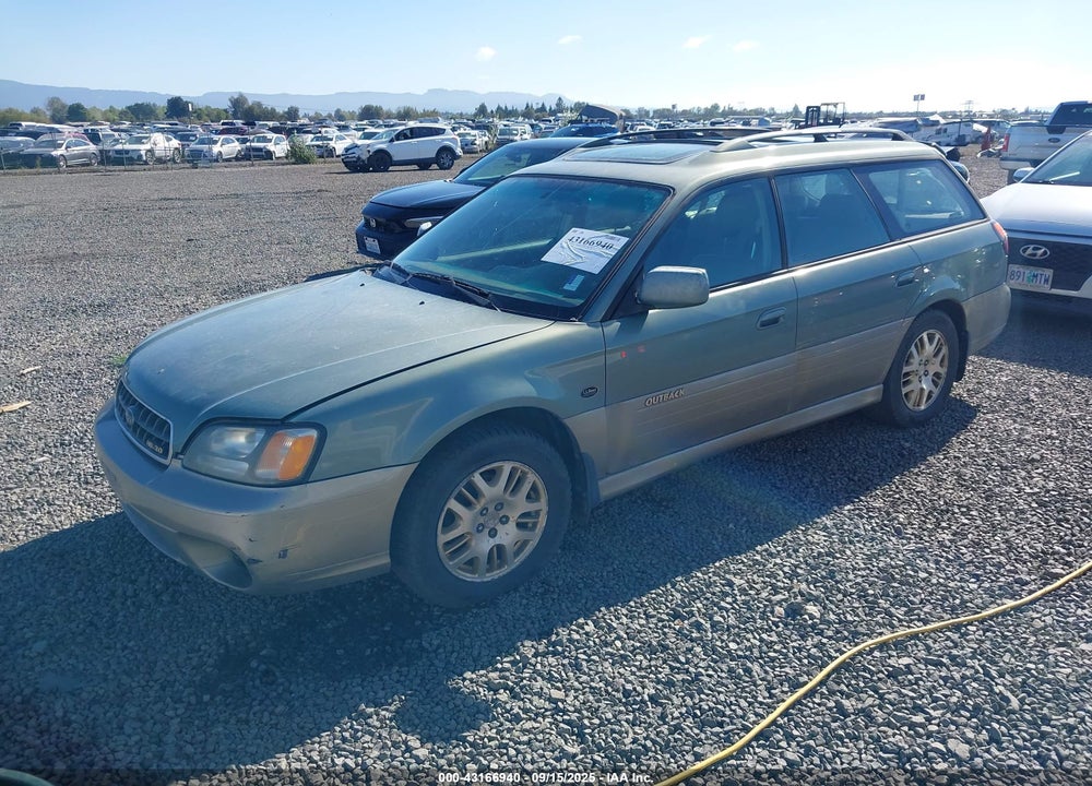 2003 SUBARU OUTBACK H6-3.0 L.L. BEAN EDITION VIN: 4S3BH806437631978