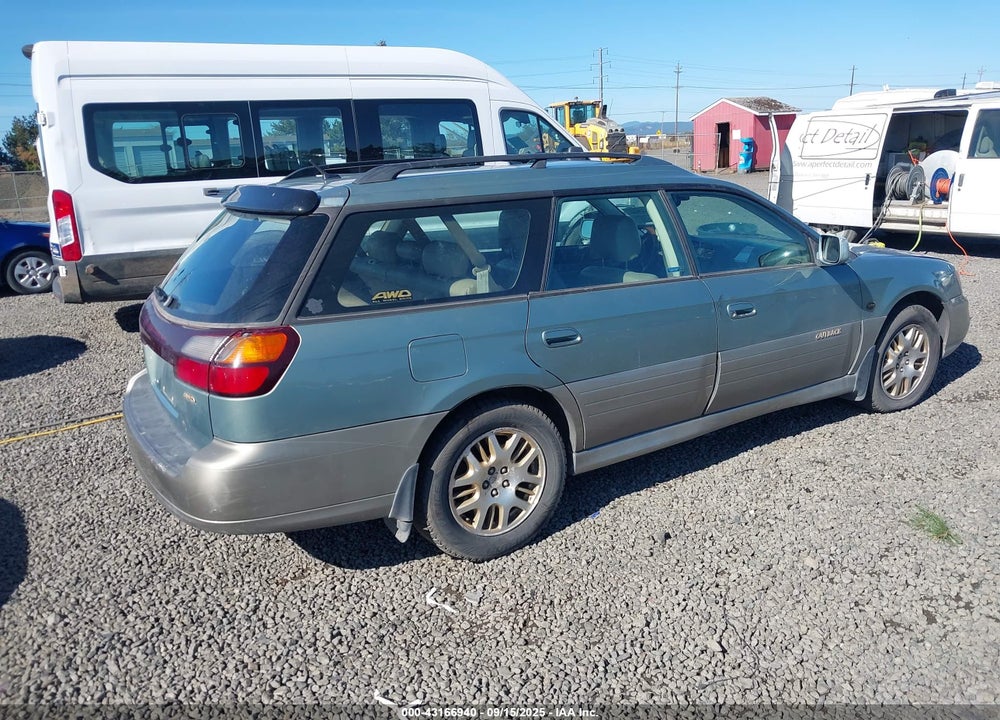 2003 SUBARU OUTBACK H6-3.0 L.L. BEAN EDITION VIN: 4S3BH806437631978