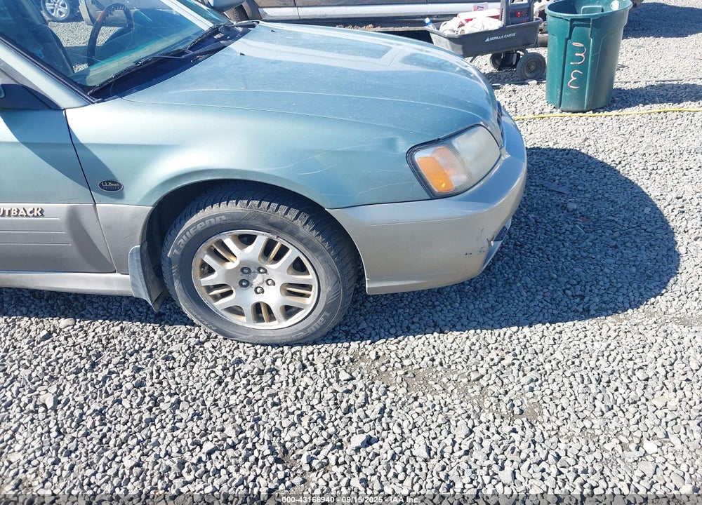 2003 SUBARU OUTBACK H6-3.0 L.L. BEAN EDITION VIN: 4S3BH806437631978