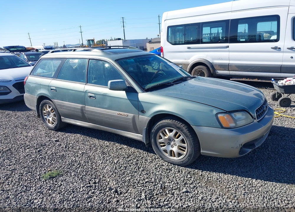 2003 SUBARU OUTBACK H6-3.0 L.L. BEAN EDITION VIN: 4S3BH806437631978