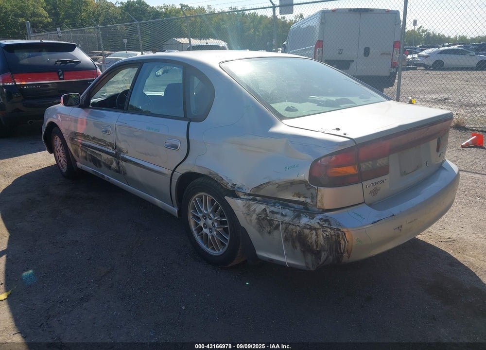 2004 SUBARU LEGACY L/L W/35TH ANNIVERSARY EDITION VIN: 4S3BE625647203994